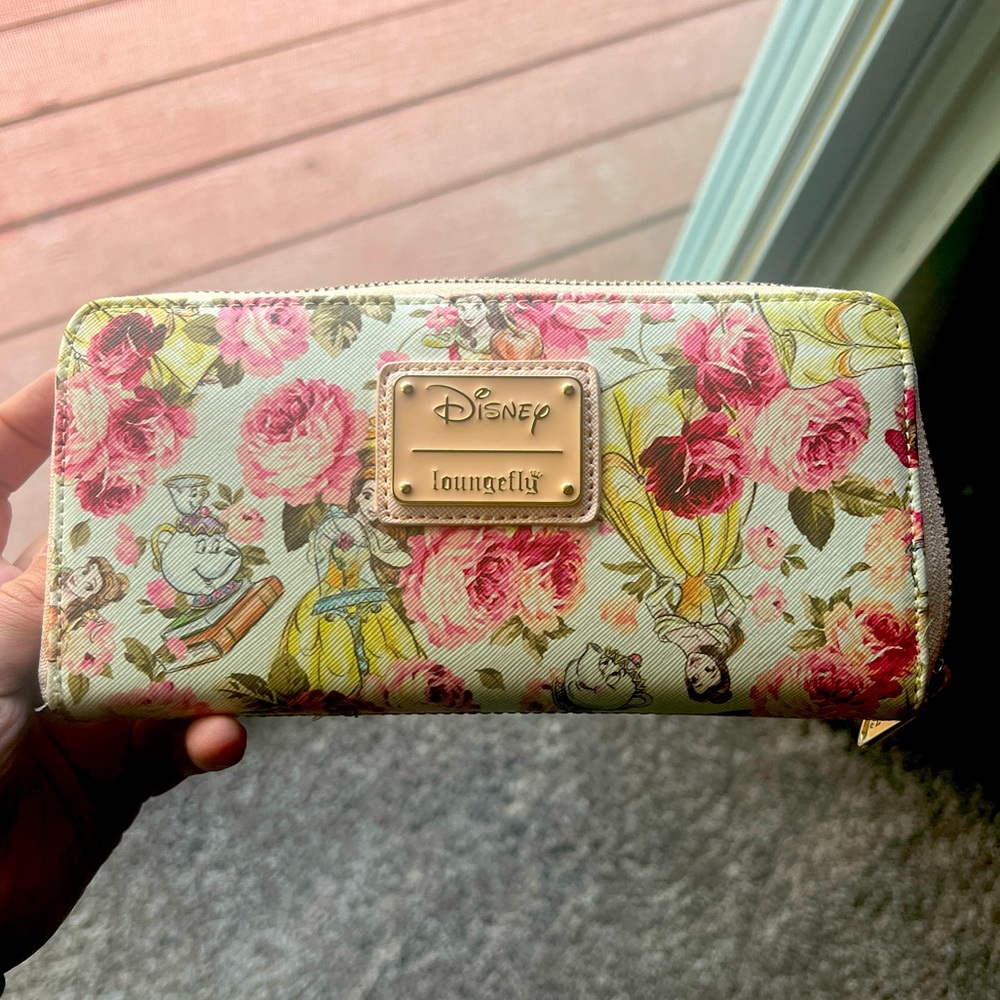 Beauty and the Beast Belle, Mrs. Potts, Rose Wallet